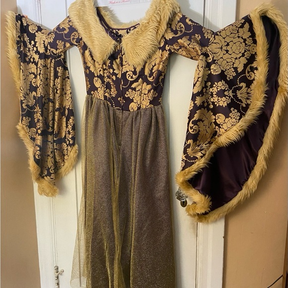 Chasing Firefly Medieval Princess Costume Used Once Adult Size 8 - Picture 3 of 6